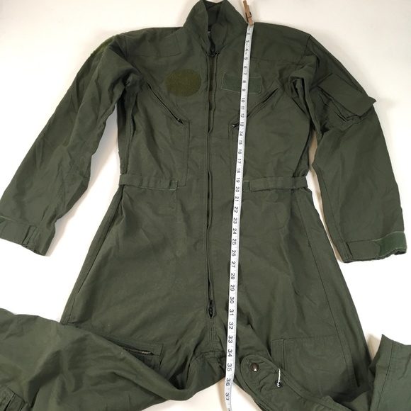 US Military Pilot Flight Suit Flyers Coveralls - Picture 5 of 6